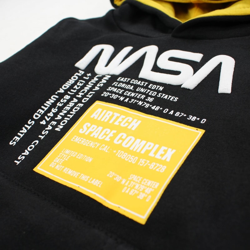 NASA Space Center Kinder Jugend Jungen Kapuzen Hoodie Pullover - WS-Trend.de Sweater 104-164