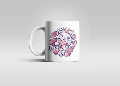 Bärchen Herzen Tasse mit Motiv Kaffeetasse Teetasse Henkel - WS-Trend.de