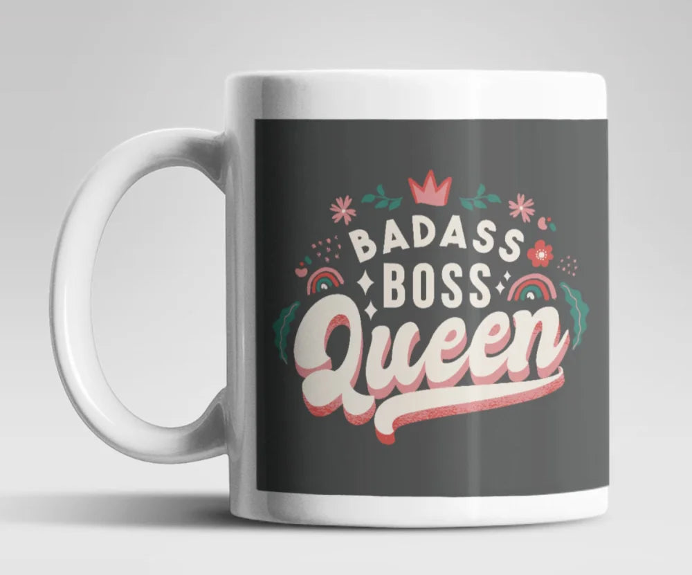 BadAss Boss Queen Kaffeetasse Teetasse - WS-Trend.de