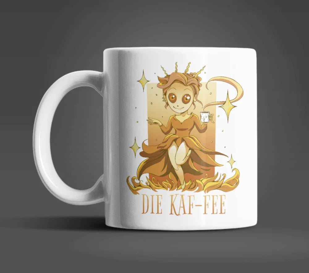 KAF-FEE Kaffeetasse mit Motiv Geschenkidee - WS-Trend.de