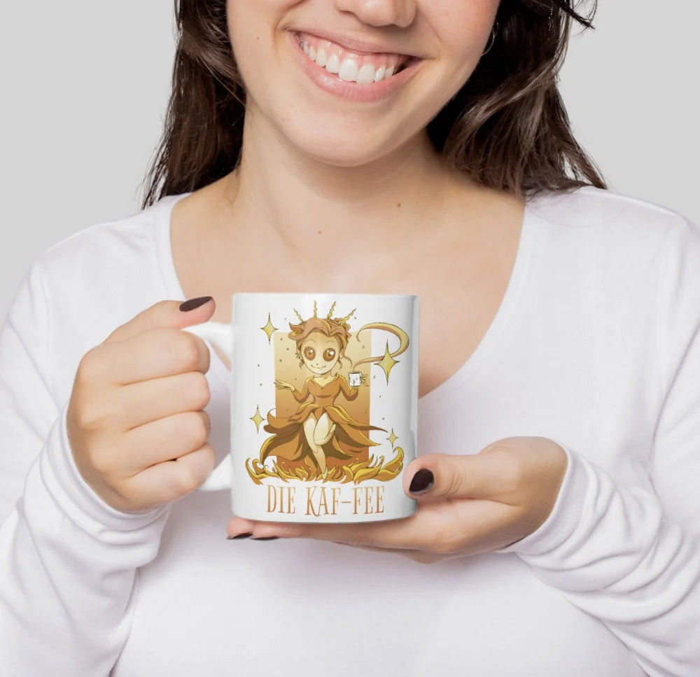 KAF-FEE Kaffeetasse mit Motiv Geschenkidee - WS-Trend.de