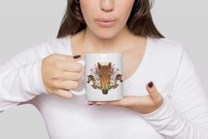 Pferde Kaffeetasse Teetasse mit Motiv - WS-Trend.de
