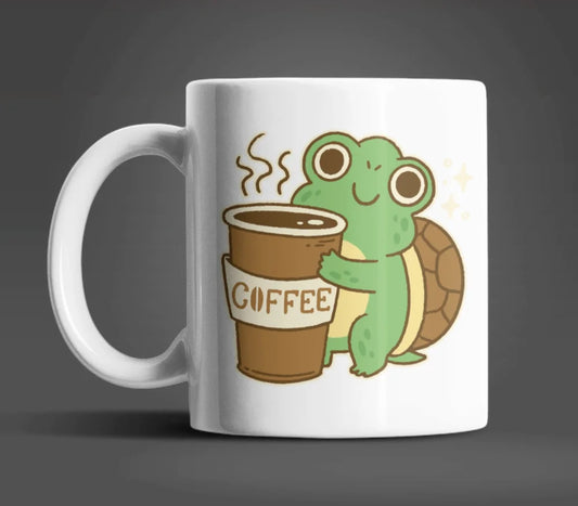 Schildkröte Turtle Kaffeetasse mit Motiv - WS-Trend.de