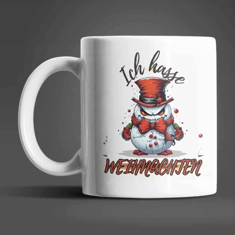 Anti Weihnachten Böser Tannenbaum Kaffeetasse Teetasse - WS-Trend.de