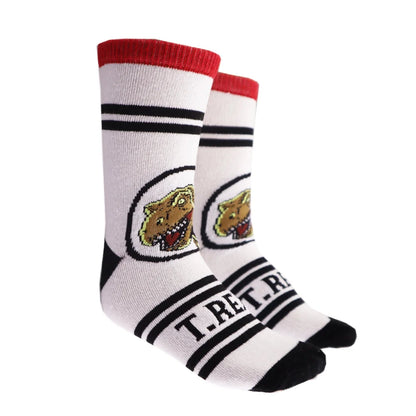 Jurassic World T-Rex lange Kinder Socken 2er Pack - WS-Trend.de Gr. 27 bis 38 für Jungen