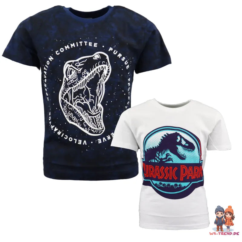 Jurassic World Jungen Kinder Jugend T-Shirt - WS-Trend.de Dinos Velo 134 bis 164 Baumwolle