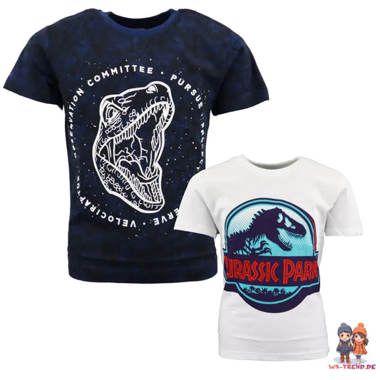 Jurassic World Jungen Kinder Jugend T-Shirt - WS-Trend.de Dinos Velo 134 bis 164 Baumwolle