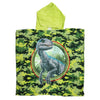 Jurassic World Velociraptor Blue Kinder Mikrofaser Badeponcho