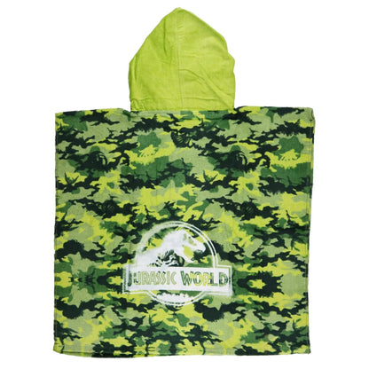 Jurassic World Velociraptor Blue Kinder Mikrofaser Badeponcho - WS-Trend.de Poncho Baumwolle