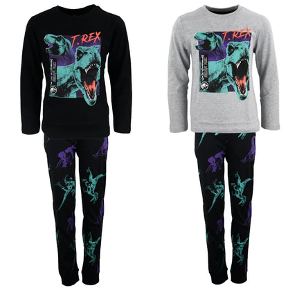 Jurassic World T-Rex Blue Jungen Kinder Pyjama Schlafanzug - WS-Trend.de 134-164 Baumwolle