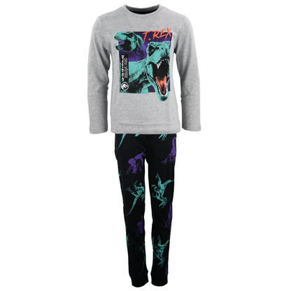 Jurassic World T-Rex Blue Jungen Kinder Pyjama Schlafanzug - WS-Trend.de 134-164 Baumwolle
