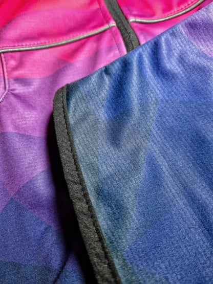 WAMU Mosaic Softshelljacke Kinder Jacke mit Kapuze - WS-Trend.de Die Gr. 98-128