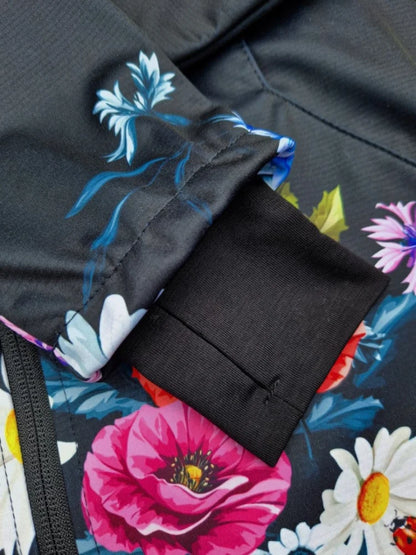 WAMU Wild Flowers Softshelljacke Kinder Jacke mit Kapuze - WS-Trend.de Gr. 104-128