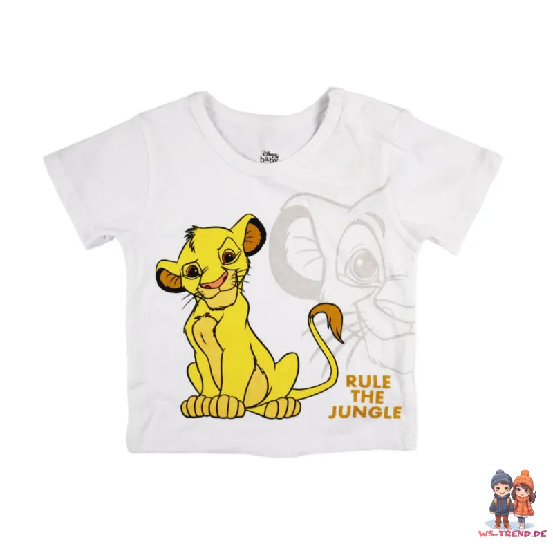 Disney König der Löwen Simba Baby Jungen T-Shirt plus Shorts - WS-Trend.de Kinder Sommerset