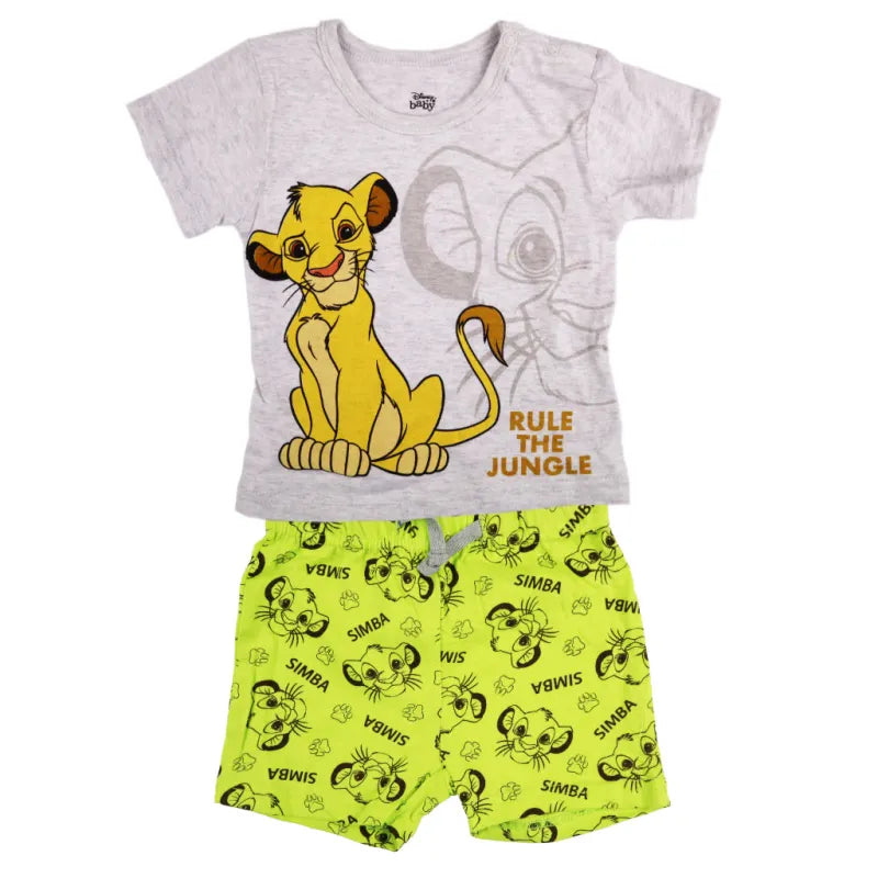 Disney König der Löwen Simba Baby Jungen T-Shirt plus Shorts - WS-Trend.de Kinder Sommerset