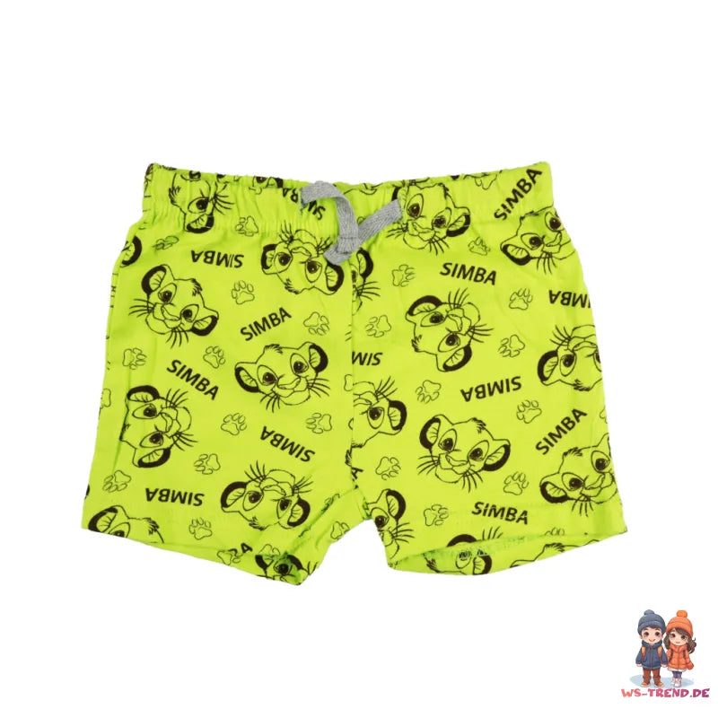 Disney König der Löwen Simba Baby Jungen T-Shirt plus Shorts - WS-Trend.de Kinder Sommerset