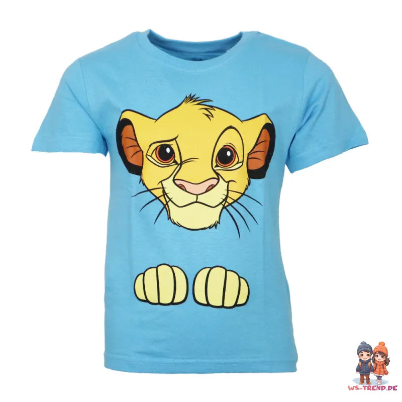 Disney König der Löwen Simba Kinder kurzarm Pyjama Schlafanzug - WS-Trend.de 98 -128