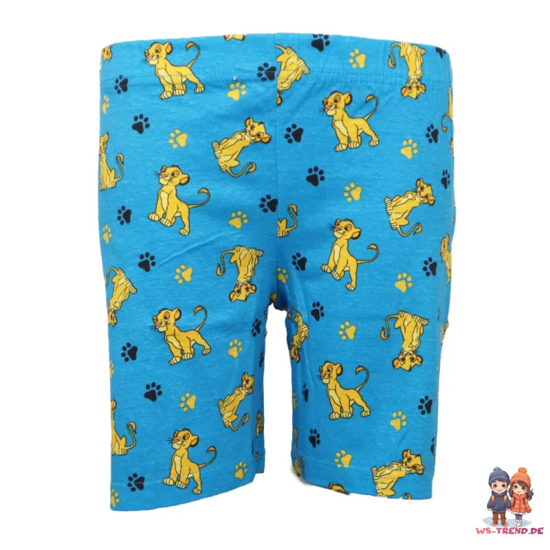 Disney König der Löwen Simba Kinder kurzarm Pyjama Schlafanzug - WS-Trend.de 98 -128