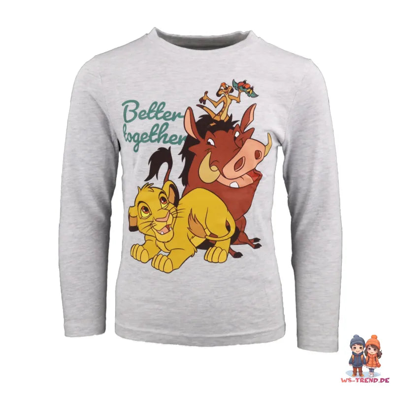 Disney König der Löwen Simba Kinder Pyjama Schlafanzug - WS-Trend.de kurzarm 98 -128 Baumwolle