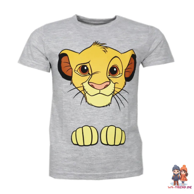Disney König der Löwen Simba Kinder kurzarm Pyjama Schlafanzug - WS-Trend.de 98 -128