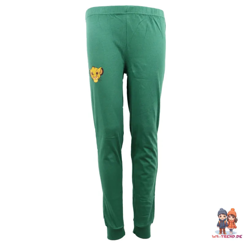 Disney König der Löwen Simba Kinder Pyjama Schlafanzug - WS-Trend.de kurzarm 98 -128 Baumwolle
