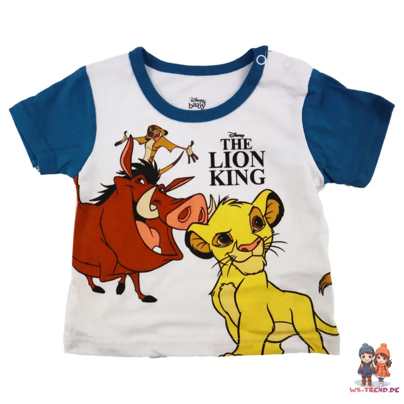 Disney König der Löwen Simba Baby Jungen Set T-Shirt plus Shorts - WS-Trend.de Kinder Sommerset