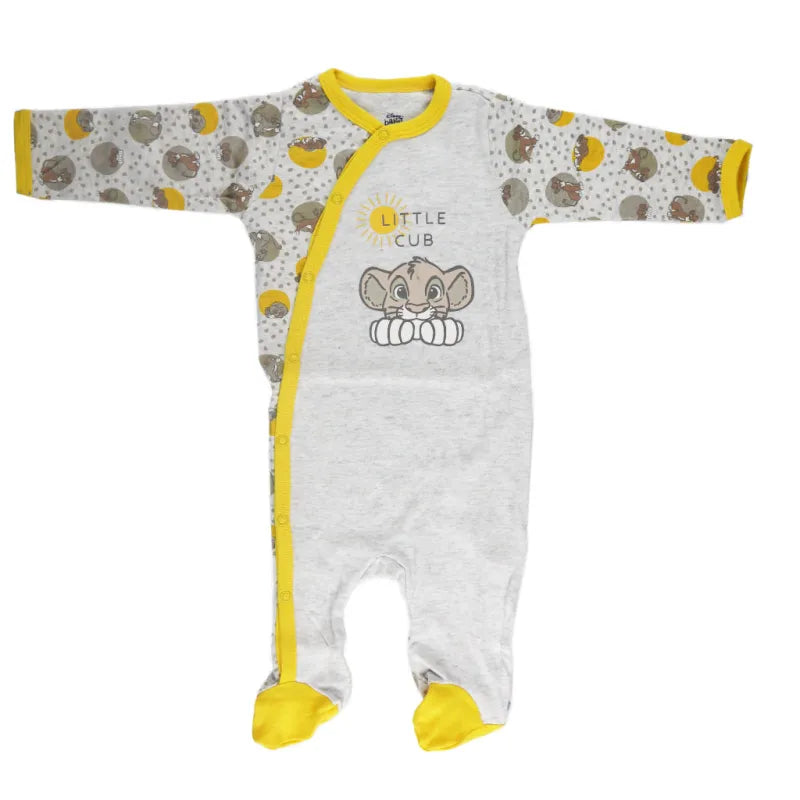 Disney König der Löwen Simba Baby Strampler Einteiler - WS-Trend.de Kleinkind kurzarm Body Gr. 68 - 92