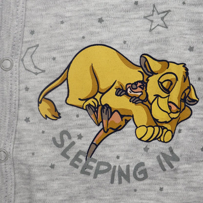Disney König der Löwen Simba Baby Strampler Einteiler - WS-Trend.de Kleinkind kurzarm Body Gr. 68 - 92