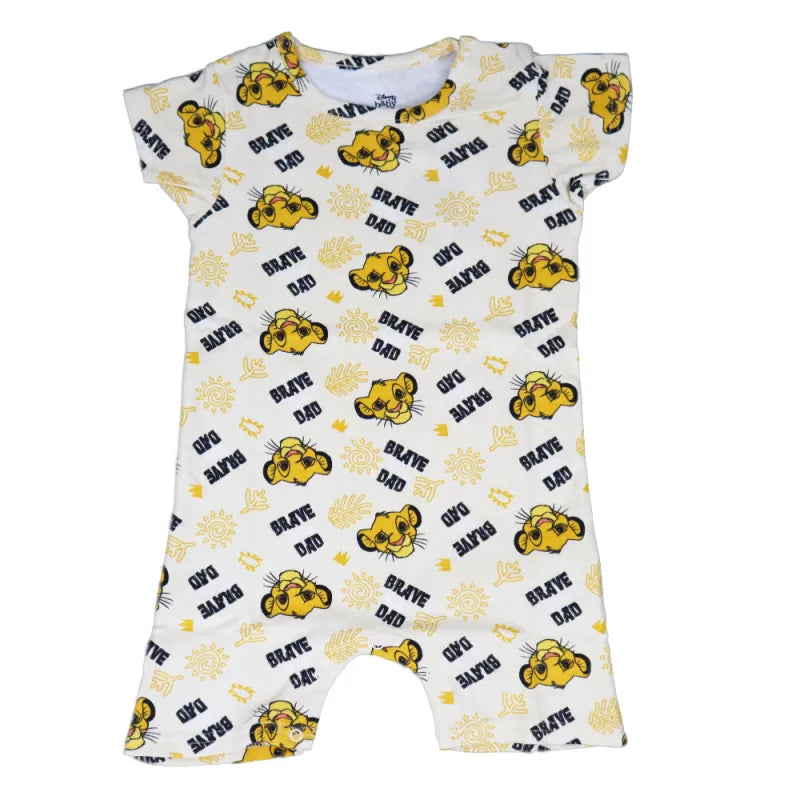 König der Löwen Simba Baby Kurzarm Strampler - WS-Trend.de Schlafanzug 62 bis 92 Marshall