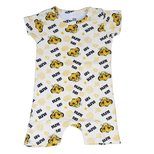 König der Löwen Simba Baby Kurzarm Strampler - WS-Trend.de Schlafanzug 62 bis 92 Marshall