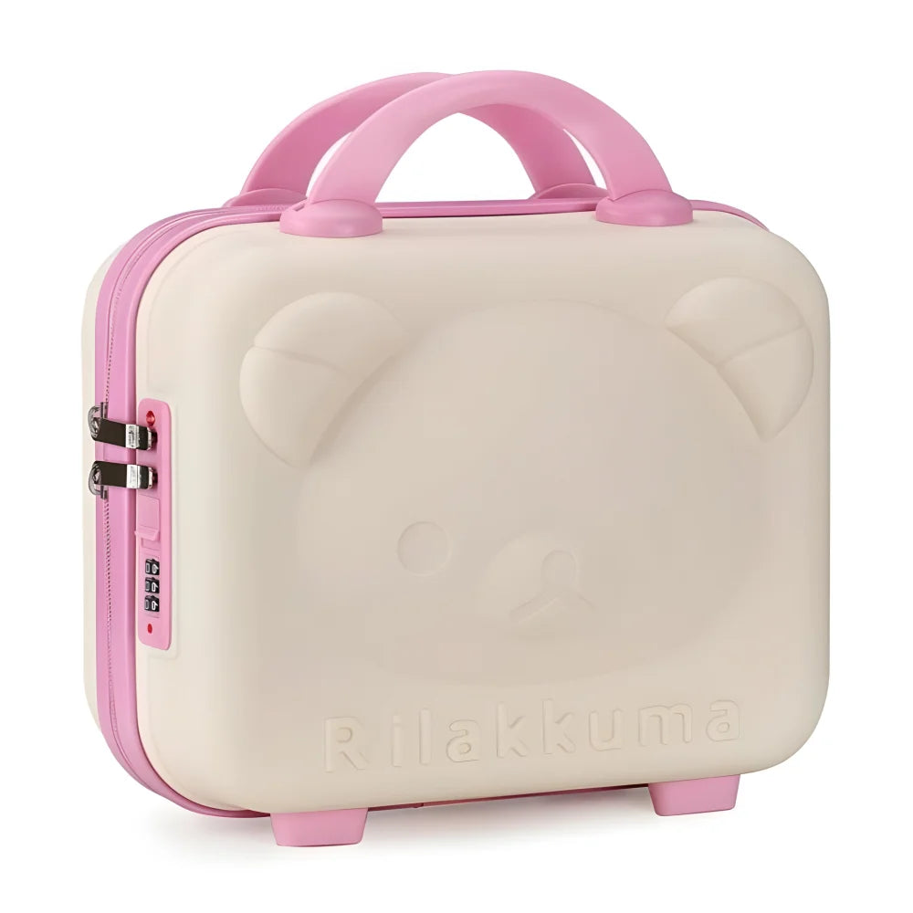 Rilakkuma Kosmetik Reisekoffer Kosmetikkoffer ABS Koffer 30x24x16 cm - WS-Trend.de