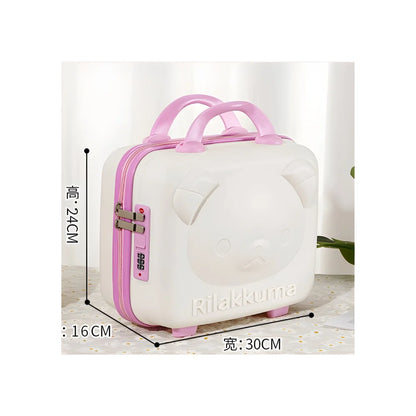 Rilakkuma Kosmetik Reisekoffer Kosmetikkoffer ABS Koffer 30x24x16 cm - WS-Trend.de