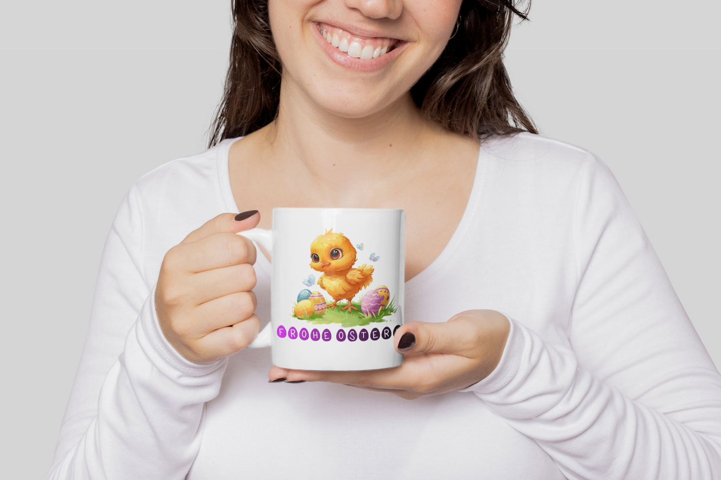 Ostern Küken Ostereier Keramik Kaffeetasse Teetasse Tasse Geschenke