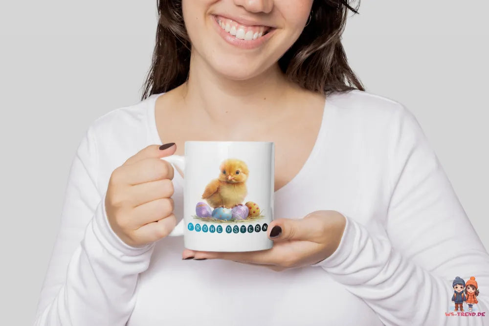 Ostern Küken Ostereier Keramik Kaffeetasse Teetasse Tasse Geschenke - WS-Trend.de