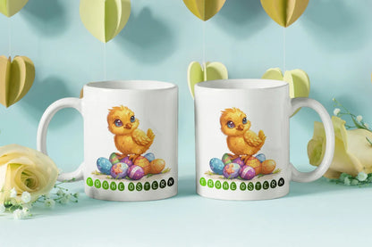Ostern Küken Ostereier Keramik Kaffeetasse Teetasse Tasse Geschenke - WS-Trend.de