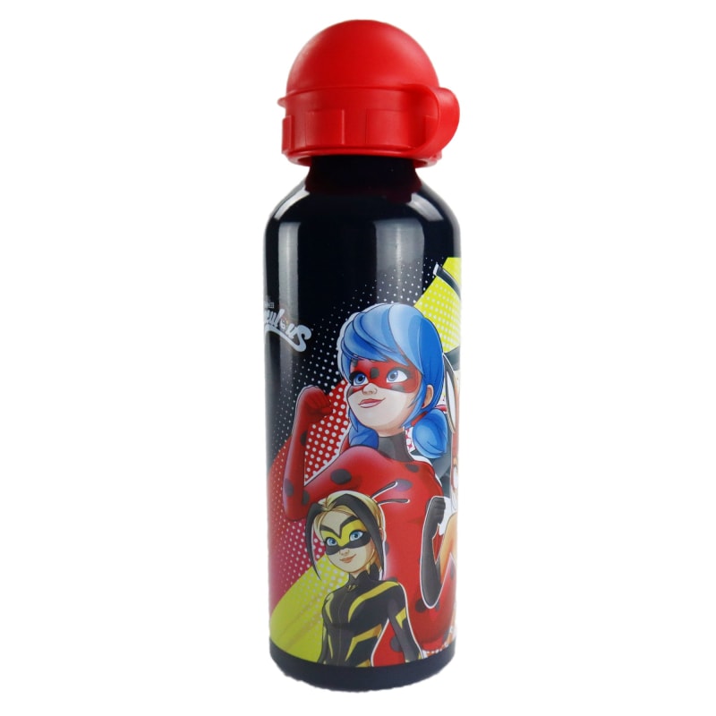 Miraculous Ladybug Alu Trinkflasche Flasche 520 ml Cat Noir - WS-Trend.de Wasserflasche