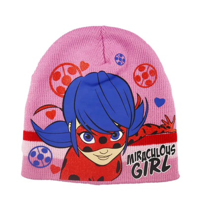 Miraculous Ladybug Kinder 3tlg. Herbst Wintermütze Schal plus Handschuhe - WS-Trend.de