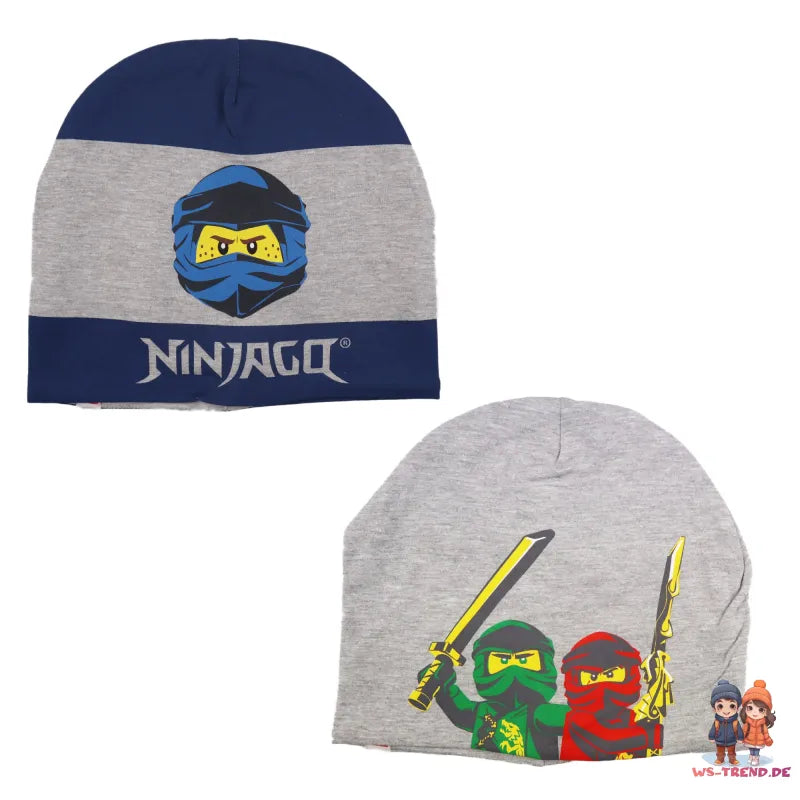 LEGO® Ninjago Jungen Kinder Herbst Wintermütze - WS-Trend.de Mütze 52 54 Kai Jay Lloyd