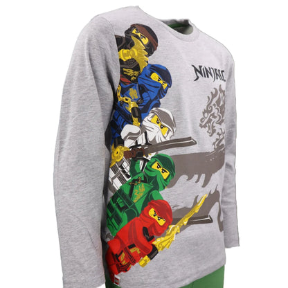 LEGO® Ninjago Kinder lang Pyjama - WS-Trend.de Jungen Schlafanzug 98 -128 Kai Jay Zane Lloyd