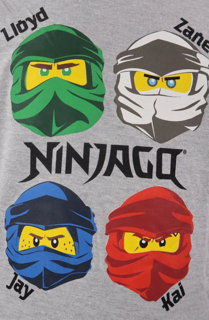 LEGO® Ninjago Kinder langarm Shirt - WS-Trend.de Nijago Kai Jay Zane Jungen Gr. 98-128 Baumwolle