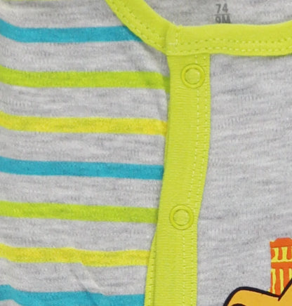 Disney König der Löwen Simba Baby Strampler Einteiler - WS-Trend.de Kleinkind kurzarm Body Gr. 68 - 92
