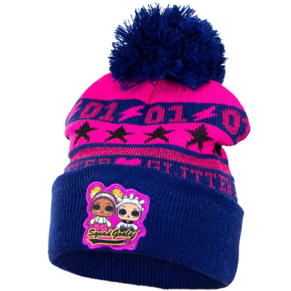 LOL Surprise Kinder Mädchen Herbst Winter Set Mütze Loopschal Loop - WS-Trend.de Tuch Gr. 54