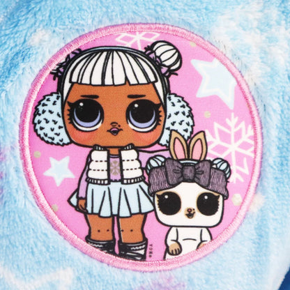 LOL Surprise Kinder Bademantel in Blau - WS-Trend.de 92 - 128 Coral Fleece Mädchen