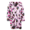 LOL Surprise kids microfiber bathrobe in pink