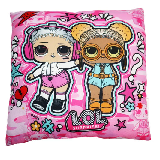 LOL Surprise Kinder Kissen Dekokissen Cushion 35x35x6 cm - WS-Trend.de