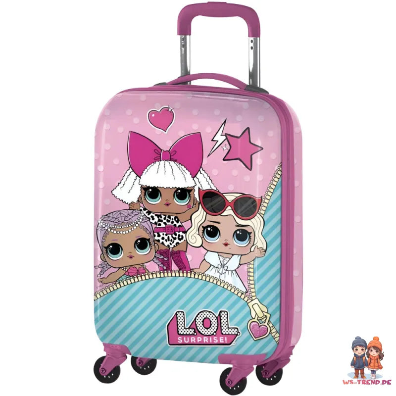 LOL Surprise Mädchen Kinder Reise Set Kinderkoffer Koffer Strandtuch - WS-Trend.de Reisekoffer