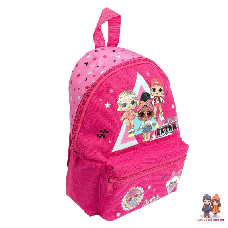 LOL Surprise Kinder 4 teiliges Set Kita Rucksack - WS-Trend.de Schultasche Backpack Tasche