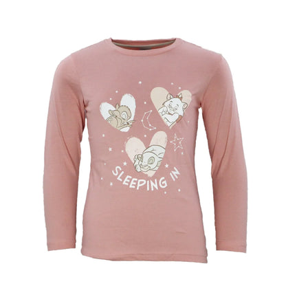 Disney Classics Bambi Marie Simba Kinder Mädchen langarm Schlafanzug Pyjama - WS-Trend.de