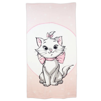 Disney Aristocats Marie die Katze Strandtuch Badetuch XL 70x140 cm Baumwolle - WS-Trend.de