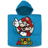 Super Mario Gamer Kinder Poncho Badeponcho 100% Baumwolle